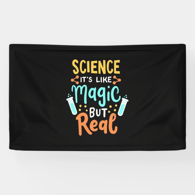 Banderoles Cadeau d'anniversaire | Science C'Est Comme De La  (Horizontal)