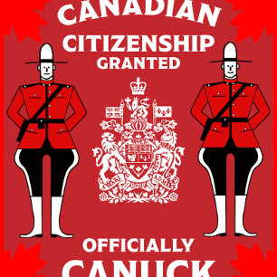 Banderoles Cadeau de célébration de la citoyenneté canadienne