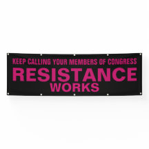 Call Congress Résistance Works Manifestation rose