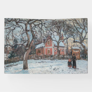 Banderoles Camille Pissarro - Chataigniers a Louvecienne