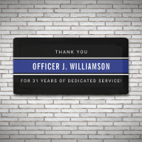 Célébration de la retraite de la police personnali