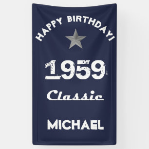 Banderoles Célébration du 60e anniversaire de 1959