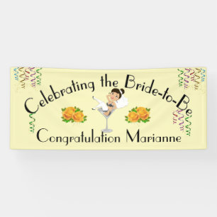 Banderoles Célébrer la mariée à être douche / Fête