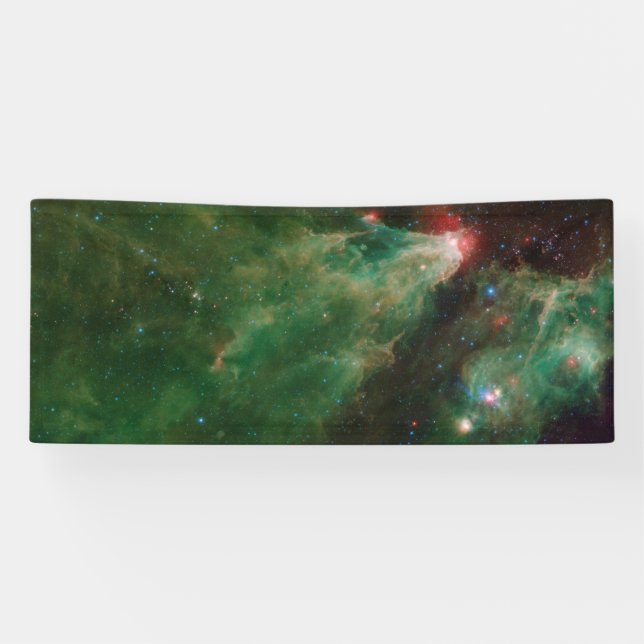 Banderoles Cepheus B et C Nebula verte (Horizontal)