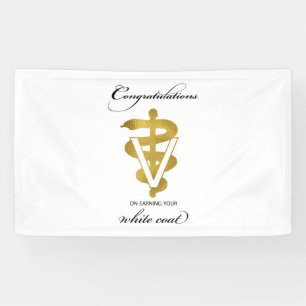 Banderoles Cérémonie de blouse vétérinaire