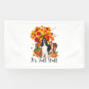 Banderoles C'est automne Y'all Springer Spaniel Dog Halloween