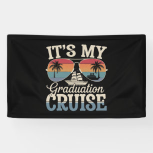 Banderoles C'est mon bateau de croisière de remise des diplôm