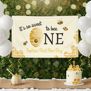 Banderoles C'est si doux d'être un premier anniversaire en ru