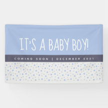 C'est un Garçon Bleu clair Bébé Révélation de genr