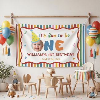 Banderoles Chapeau amusant pour fête d'anniversaire d'un an
