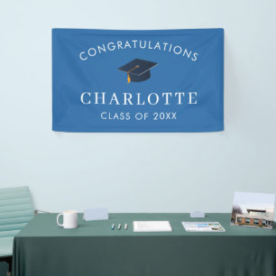 Banderoles Chapeau de remise des diplômes personnalisé et élé