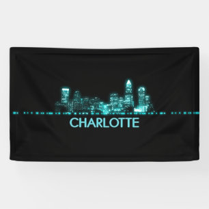 Banderoles Charlotte Skyline