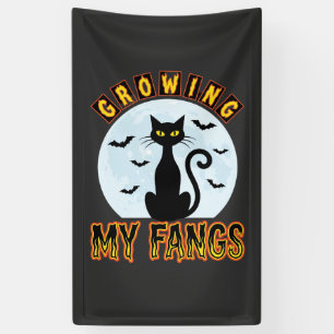 Banderoles Chat Noir Halloween Faisant Pousser Mes Crocs Desi