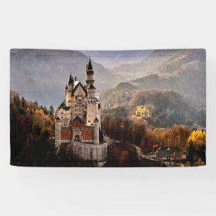 Banderoles Château de Neuschwanstein Allemagne