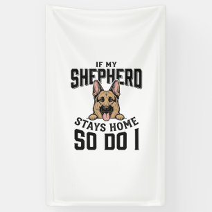 Banderoles Chemise Berger Allemand Pas de berger, pas de spec