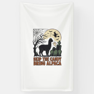 Banderoles Chemise d'alpaga Halloween Mignon Fantomatique Ani