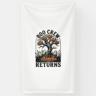 Banderoles Chemise d'arbre d'Halloween Graphique de citrouill