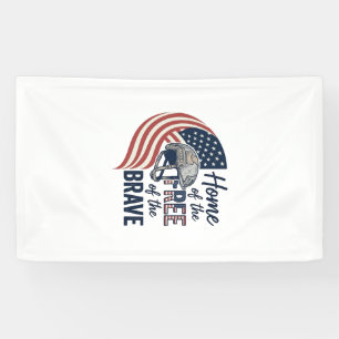 Banderoles Chemise de casque Brave de la libre patrie_1