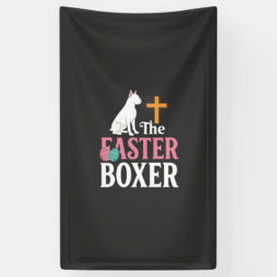 Banderoles Chemise de gravure vintage de chien de boxeur de P