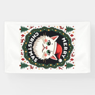 Banderoles Chemise de Noël laide Smudge Cat  (1)