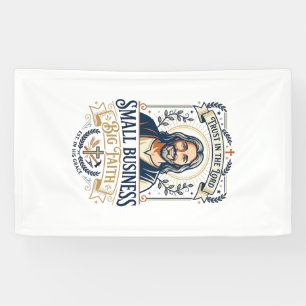Banderoles Chemise de propriétaire de petite entreprise Jesus