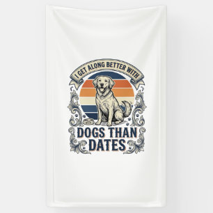 Banderoles Chemise drôle pour amateur de chien Citation de gr