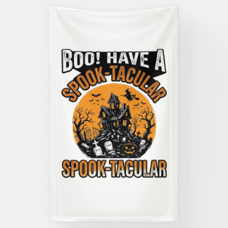Banderoles Chemise Maison Hantée Halloween Spook-Tacular Vint