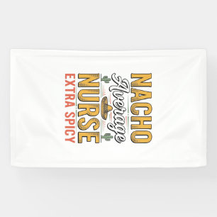 Banderoles Chemise Vintage Nacho Average Nurse Extra Spicy De