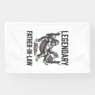 Banderoles Chemise Vintage Sasquatch Beau-Père Légendaire De