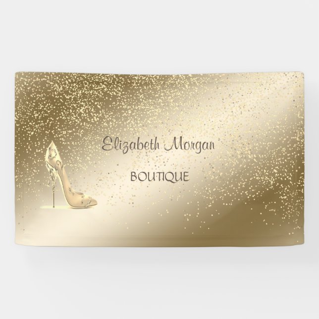 Banderoles Chic Moderne, Lumineux, Talons Hauts (Horizontal)