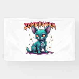 Banderoles Chihuahua Chi Chichi Chiwawa Zombie Chien Hallowee
