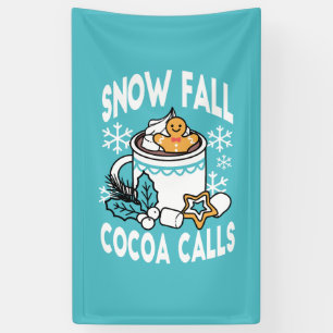 Banderoles Chocolat Chaud et Charme de l'Hiver - Appels de Ca