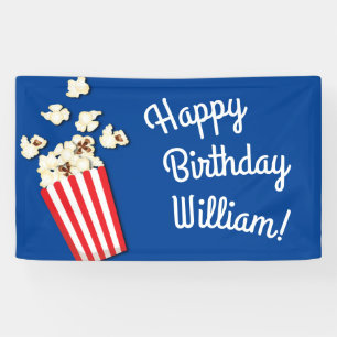Banderoles Cinéma Popcorn