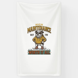 Banderoles Citation de Bulldog Drôle Gravure Vintage T-Shirt