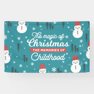 Banderoles Citation de la magie de Noël