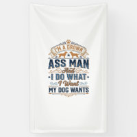 Citation drôle de propriétaire de chien Design vec
