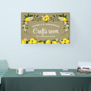 Banderoles Citron Craft Gris Anthracite