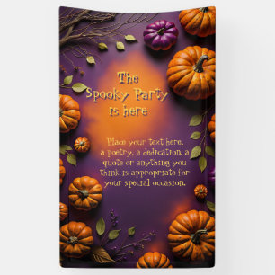 Banderoles Citrouilles d'Halloween