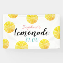 Citrus Citrus Motif Lemonade Stand Enfants