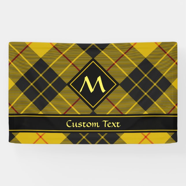 Banderoles Clan Macleod de Lewis Tartan (Horizontal)
