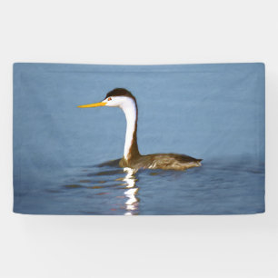 Banderoles Clark's Grebe Painting - Art original pour les ois