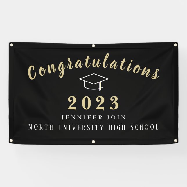 Banderoles classe 2025, classe 2026 graduation (Horizontal)