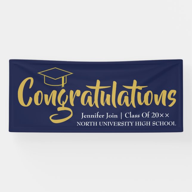 Banderoles classe 2025, classe 2026 graduation (Horizontal)