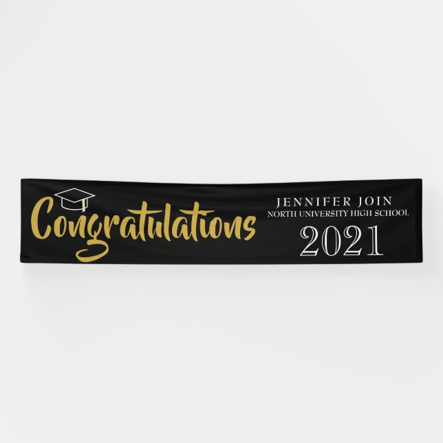 Banderoles classe 2025, classe 2026 graduation (Horizontal)