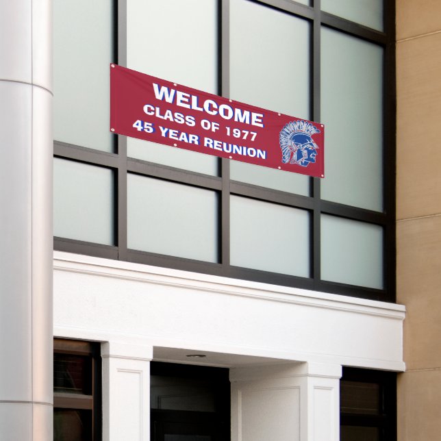 BANDEROLES CLASSE TREMPER RÉUNION TROJAN BANNER (Bâtiment extérieur)