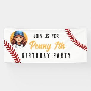 Banderoles Classique baseball softball fête d'anniversaire en