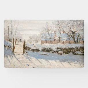 Banderoles Claude Monet - Le Magpie