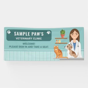 Banderoles Clinique vétérinaire Animaux de compagnie vétérina