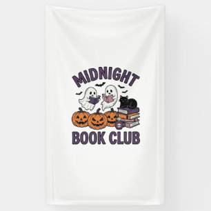Banderoles Club de lecture de minuit pour la conception de le