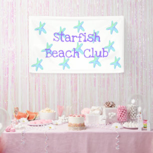 Banderoles Club de plage Starfish